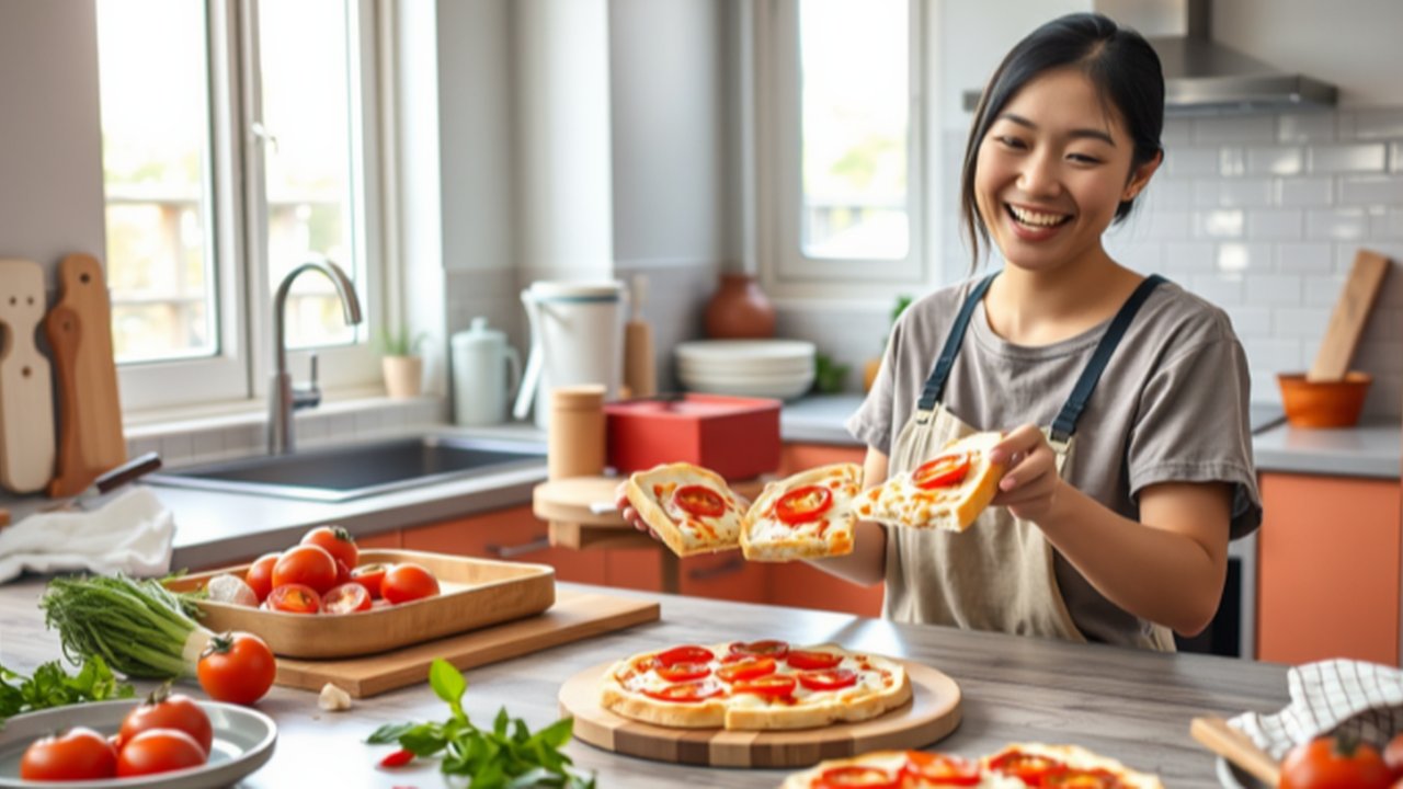 resep pizza roti tawar