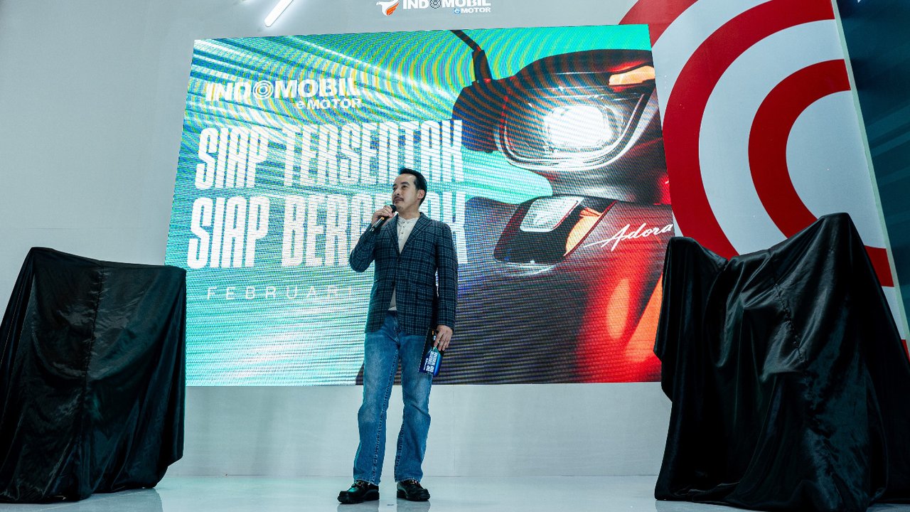 Kenalkan Motor Listrik Adora di IIMS 2025, Indomobil Emotor Langsung Buat 200 Dealer