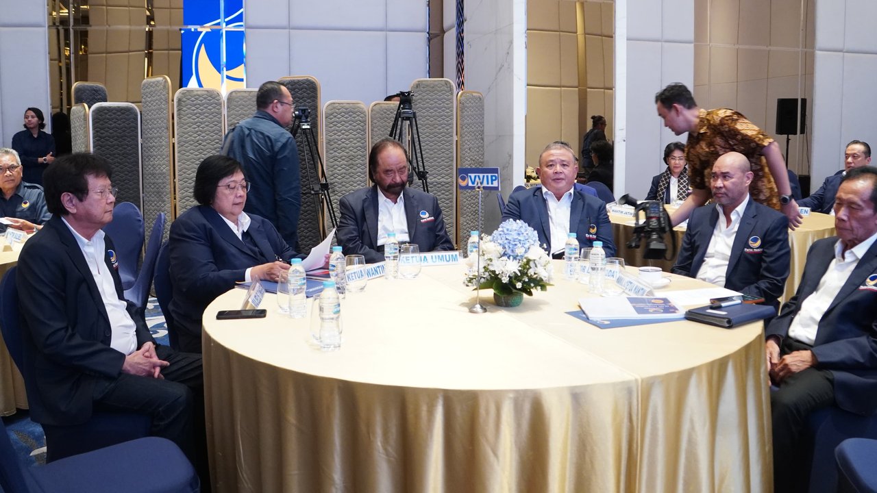 Surya Paloh Rakor Bareng Elite Nasdem