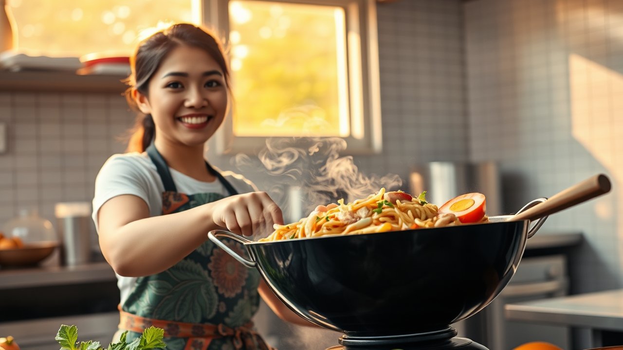Ilustrasi Mie Goreng Spesial
