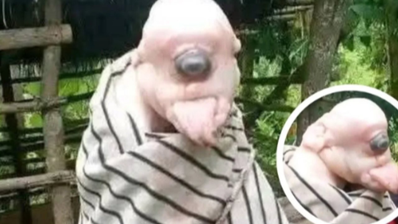 Babi di NTT Berbentuk Unik