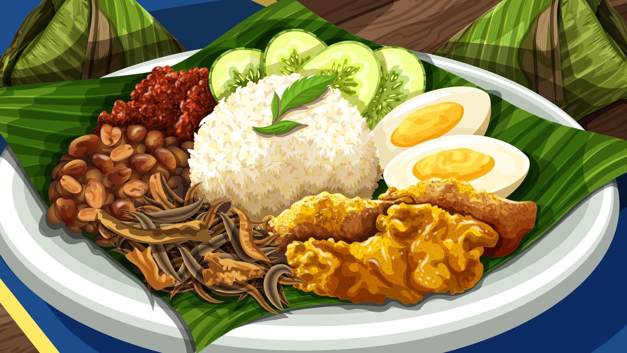 Ilustrasi Masakan Indonesia