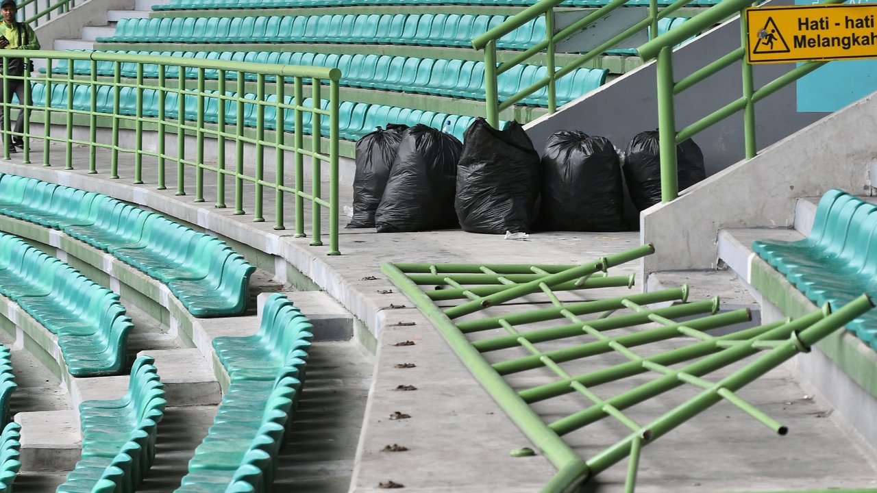 Kerusakan Stadion Bekasi