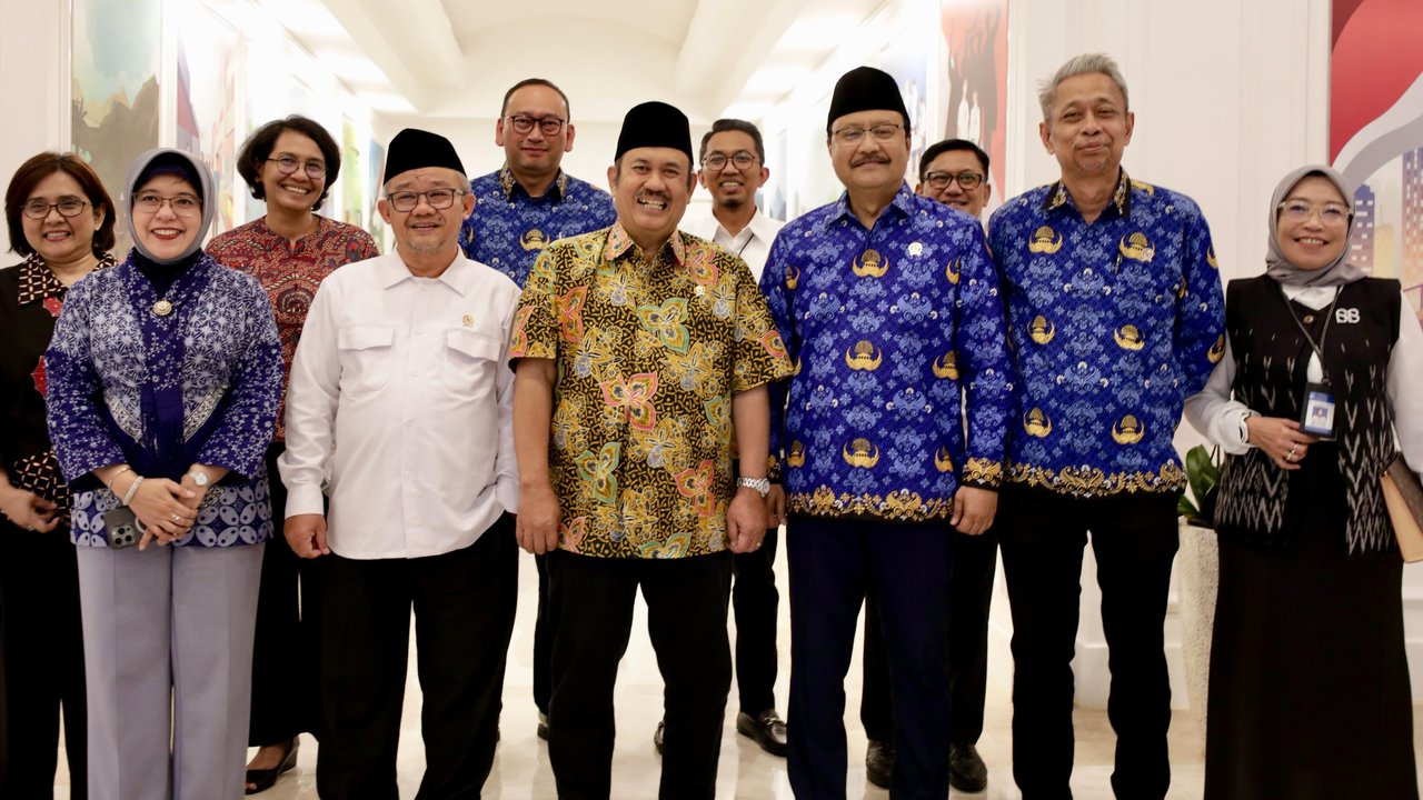 Kemensos, Bappenas, BPS dan Kemendikdasmen Rumuskan Data Tunggal untuk Insentif Guru