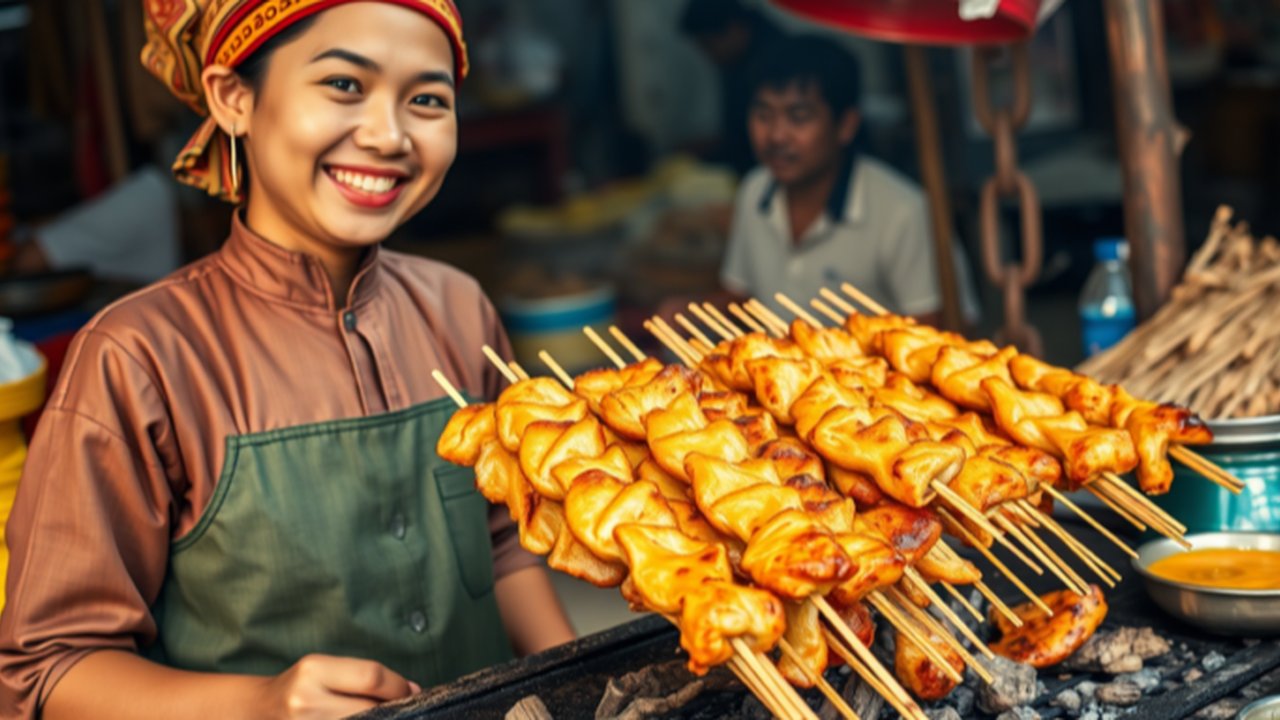 Ilustrasi Sate Kikil