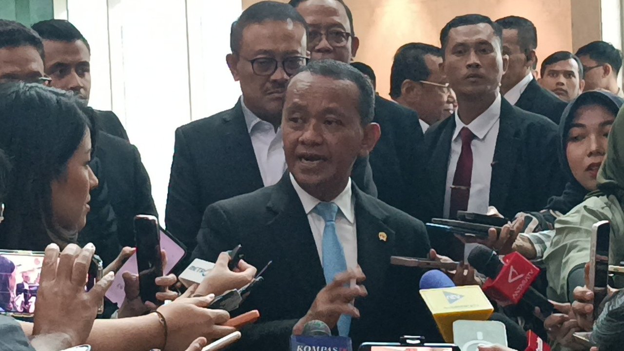 Menteri Energi Sumber Daya Mineral (ESDM) Bahlil Lahadalia