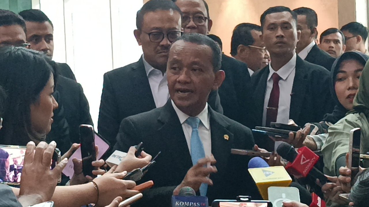 Menteri Energi Sumber Daya Mineral (ESDM) Bahlil Lahadalia