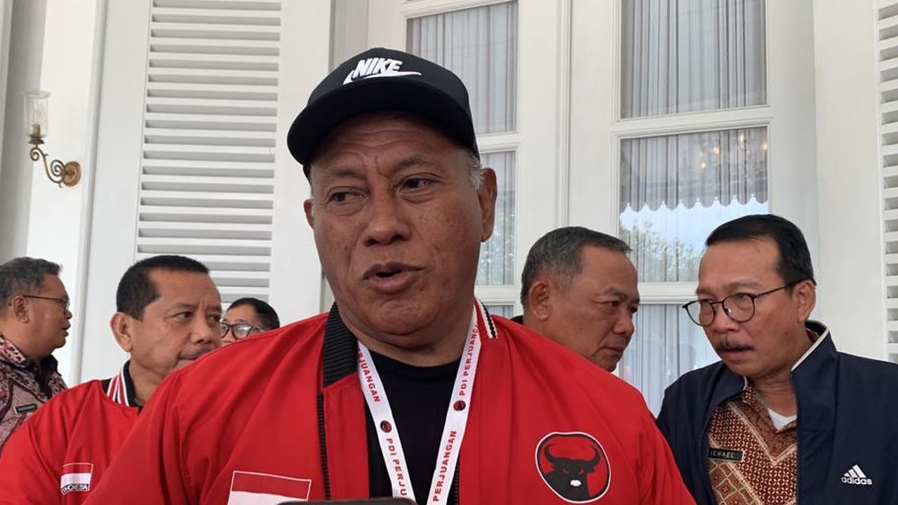 Ketua Dewan Kehormatan Dewan Pimpinan Pusat (DPP) PDI Perjuangan (PDIP) Komarudin Watubun (Liputan6.com/Winda Nelfira)