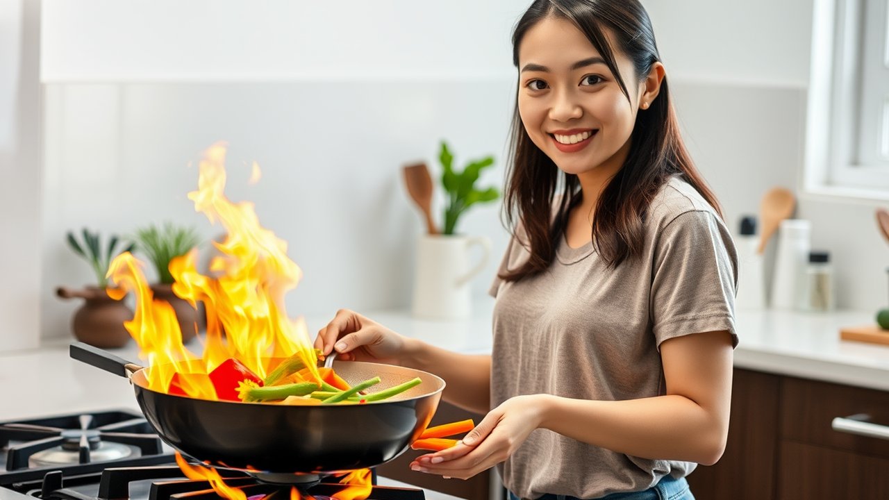 Ilustrasi Sayur Tumis