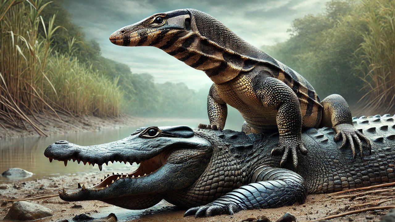 Beda Biawak dan Buaya, Hewan yang Kadang Bikin Bingung