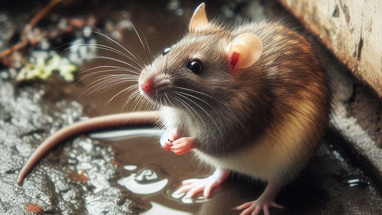 Ilustrasi Tikus di Rumah