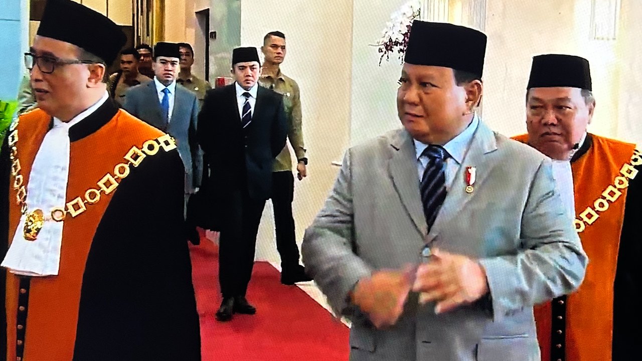 Prabowo dan hakim pengadilan