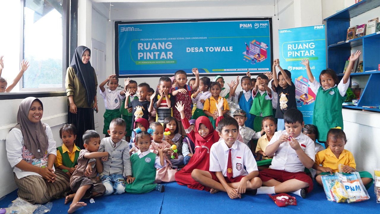 Ruang Pintar di Desa Pusat Laut