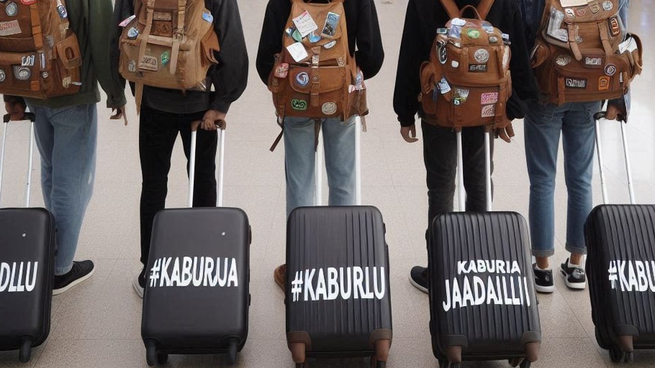 Ilustrasi #KaburAjaDulu