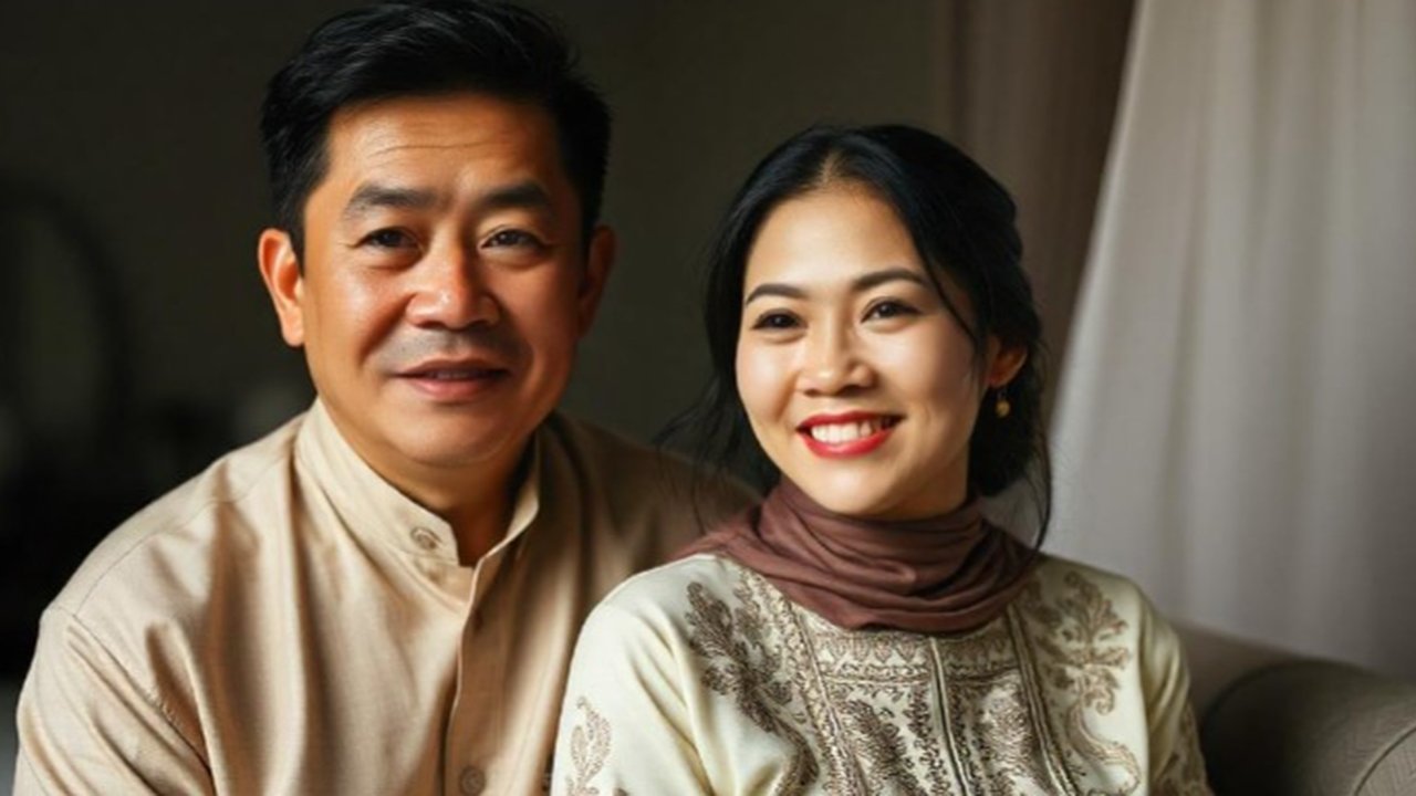 Ilutrasi pasangan beda usia (dibuat menggunakan freepik AI)