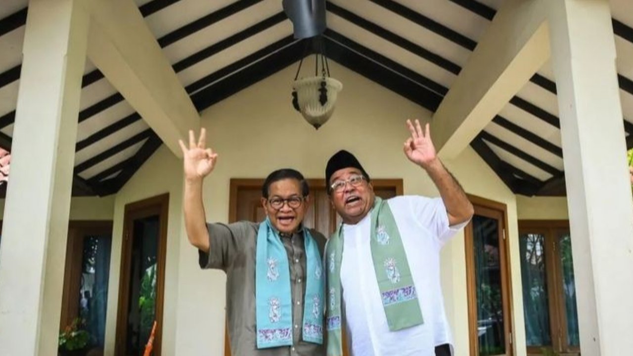 Rano Karno dan Istri Datangi Rumah Pramono Anung, Sarapan Nasi Uduk Sebelum Pelantikan