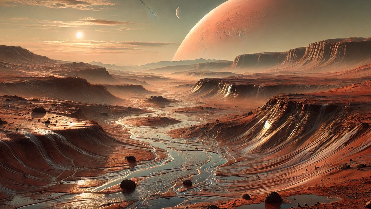 Temuan Baru Ada Jejak Air yang Mengalir di Mars