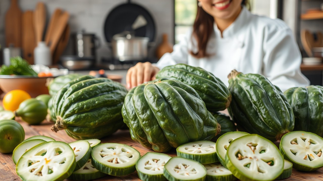 Ilustrasi Tumis Pare