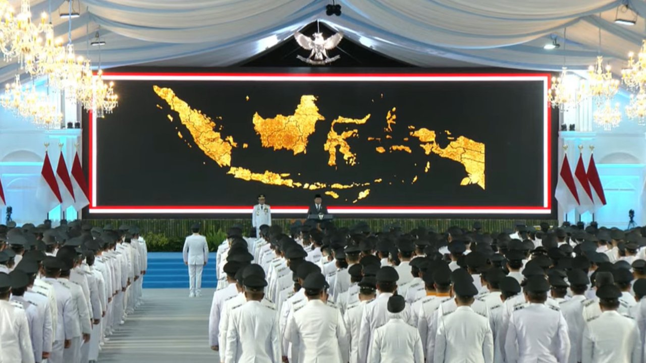 Dilantik Prabowo, Khofifah-Emil Dardak Resmi Jabat Gubernur dan Wagub Jawa Timur