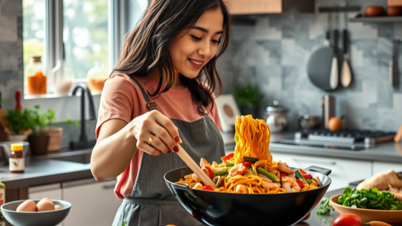 Ilustrasi Mie Goreng
