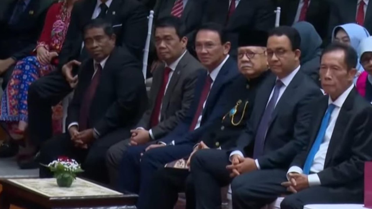 Pidato Pertama Gubernur DKI Pramono Anung: Saya Senang Ahok dan Anies Rukun dan Damai