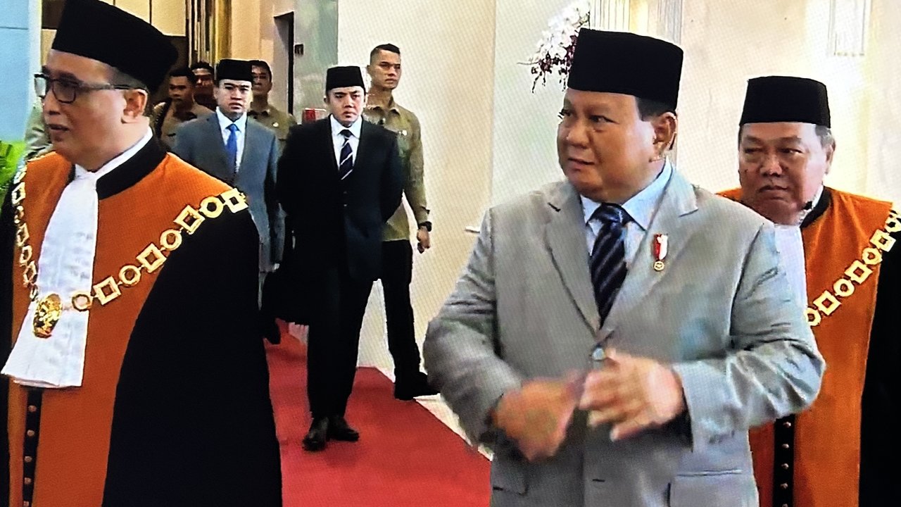 Prabowo dan hakim pengadilan