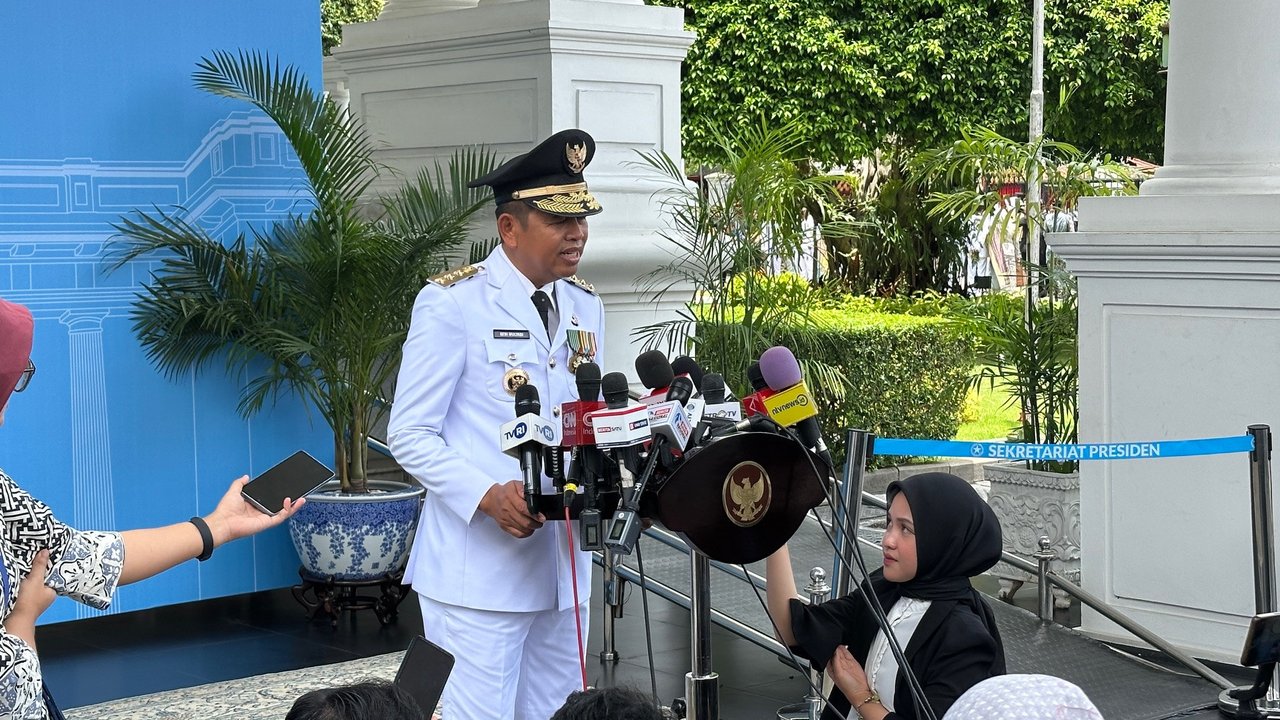 dedi mulyadi usai dilantik prabowo di istana kepresidenan