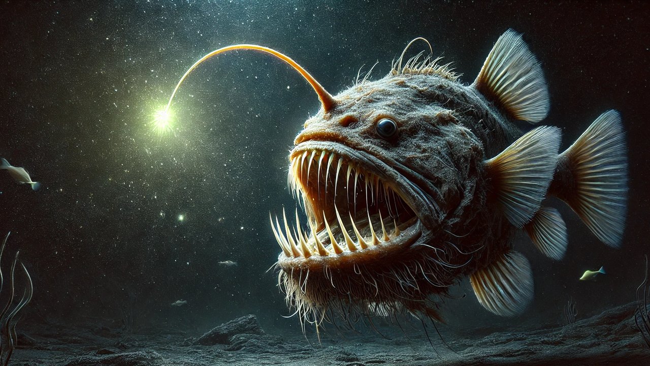 Mengapa Anglerfish Punya Lampu Unik di Sungutnya?