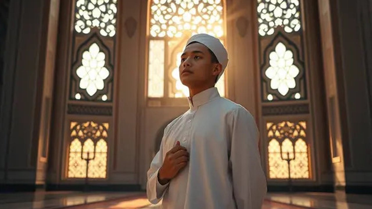 arti niat puasa Ilustrasi dibuat AI