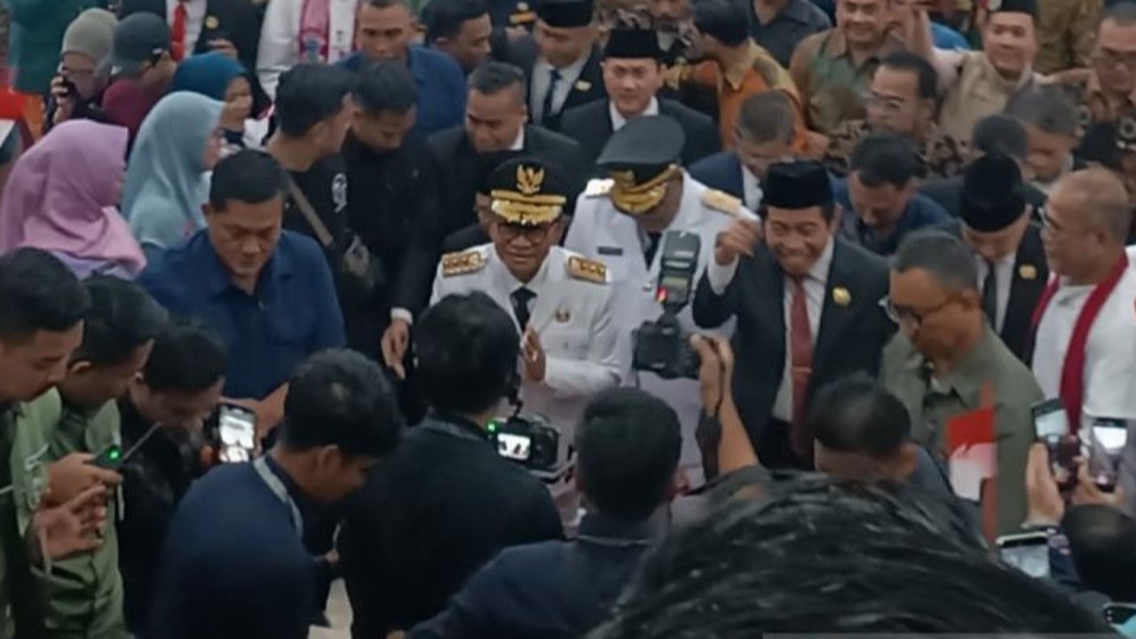 VIDEO: Pidato Lugas Gubernur Pramono di Gedung DPRD DKI Depan Bang Yos, Anies & Ahok
