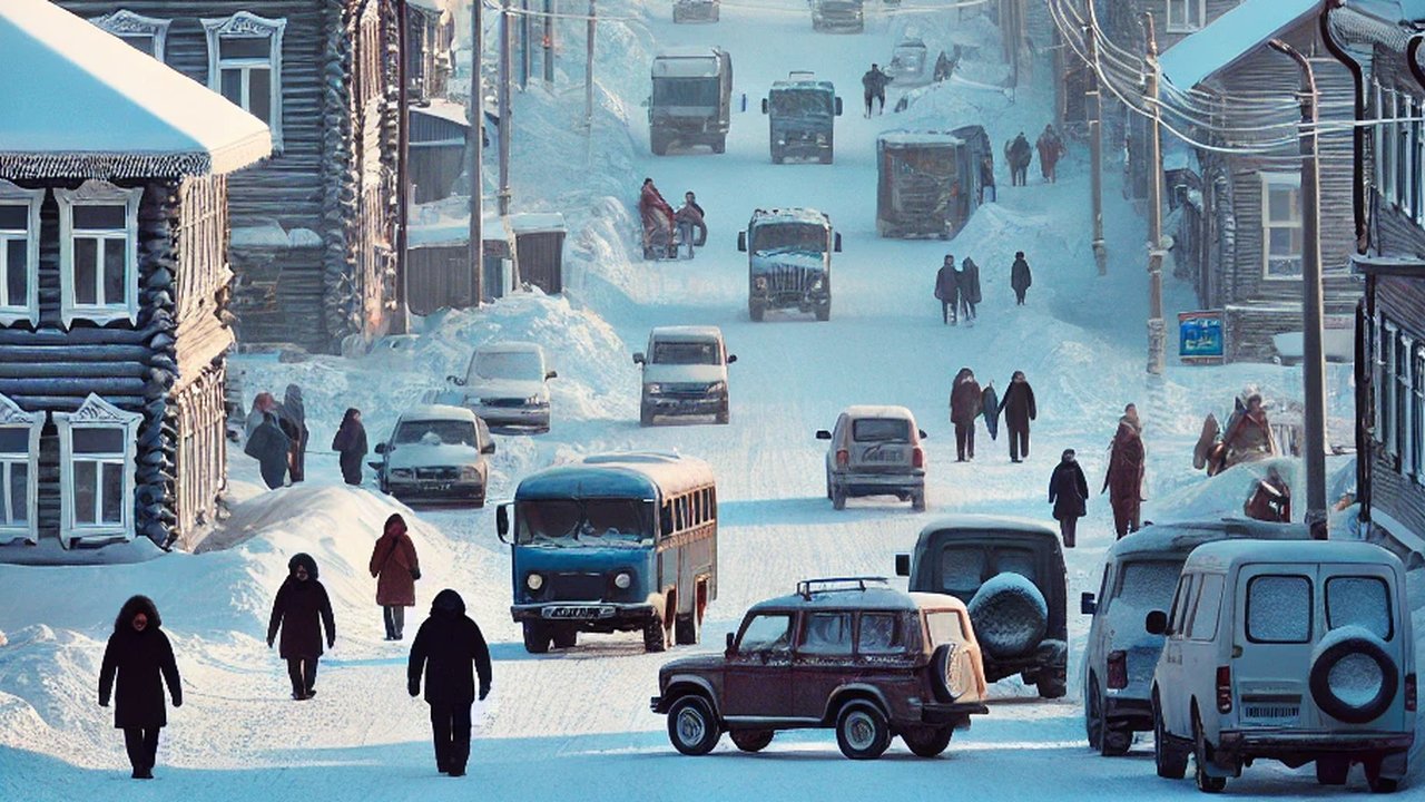 Ilustrasi Kota Yakutsk