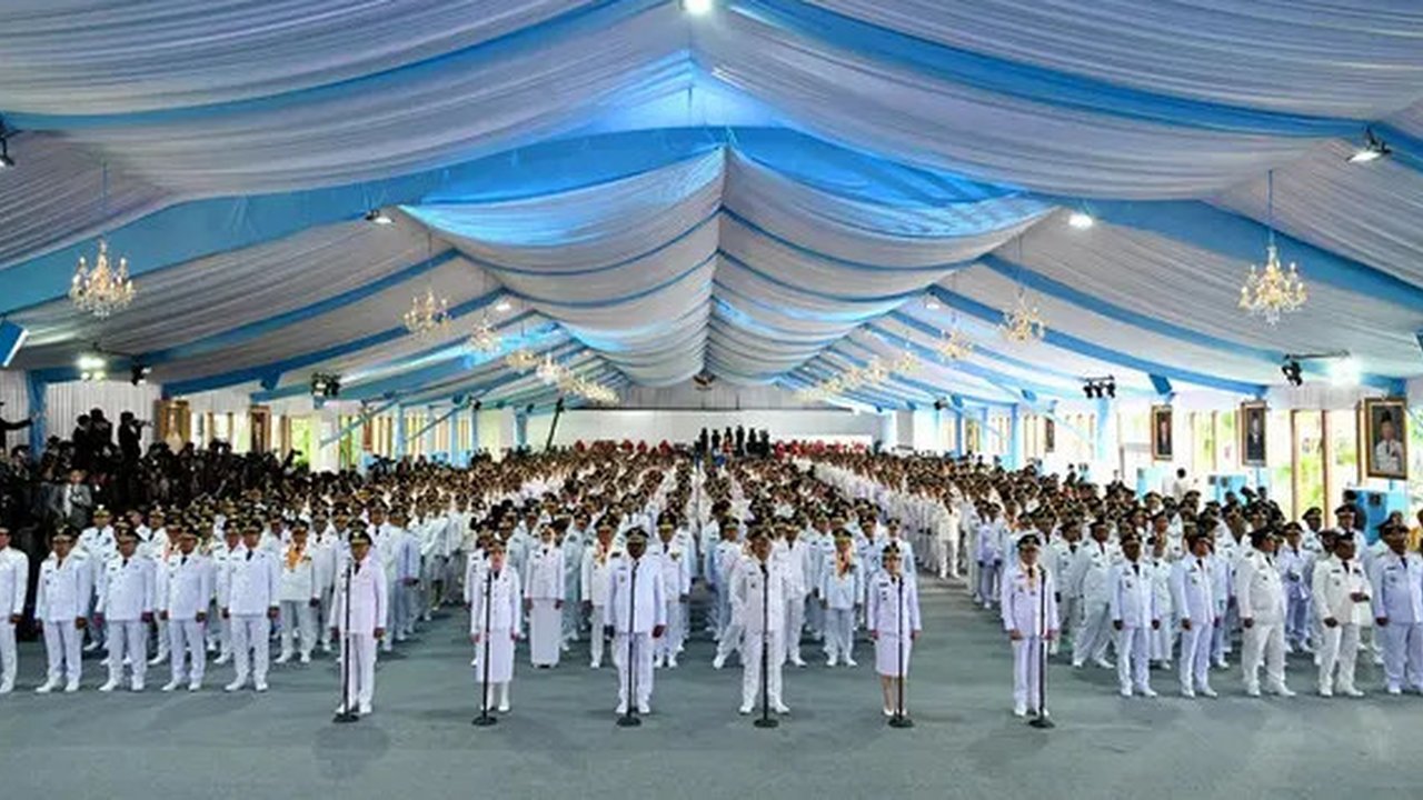 Pelantikan Serentak Kepala Daerah oleh Presiden Prabowo Subianto. (Dok. Sekretariat Presiden)