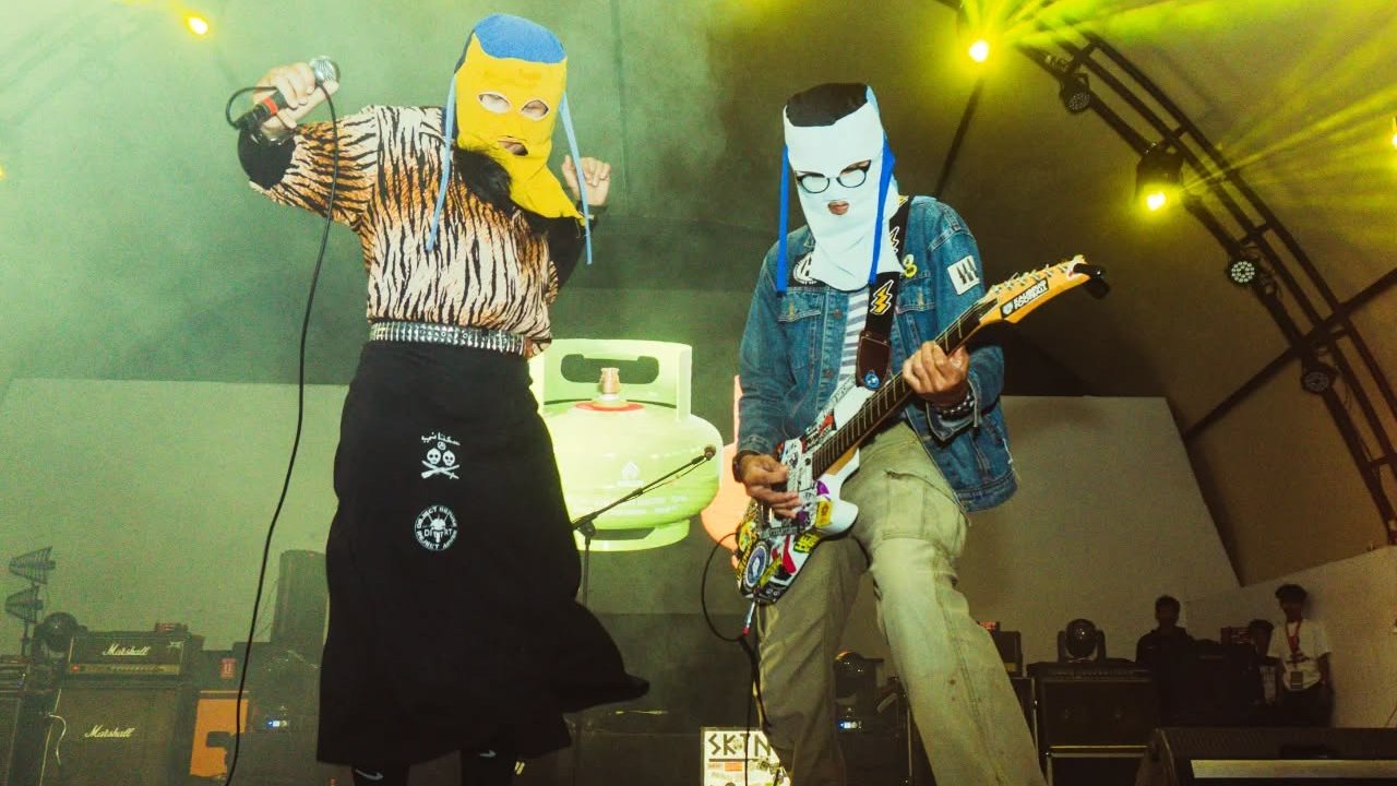 Potret Twister Angel Vokalis Sukatani Band (Sumber: Instagram/sukatani.band)