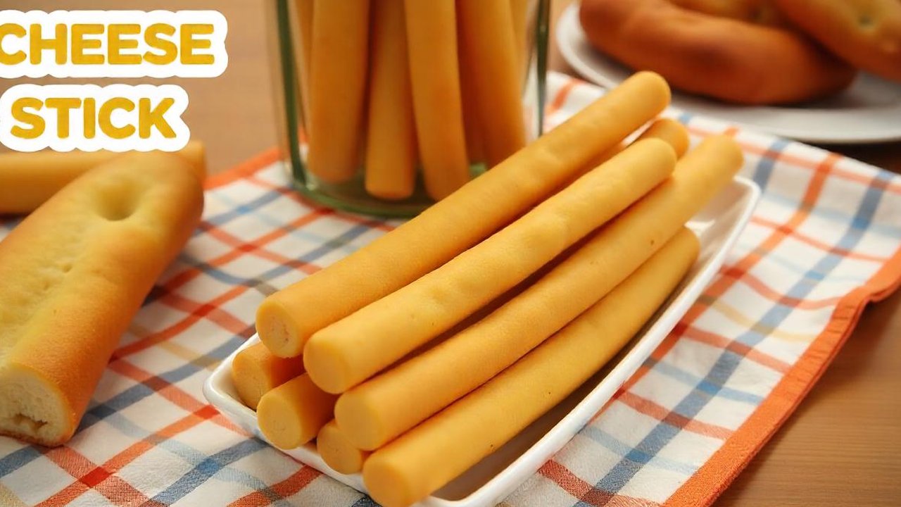 Ilustrasi kue cheese stick (dibuat oleh AI)