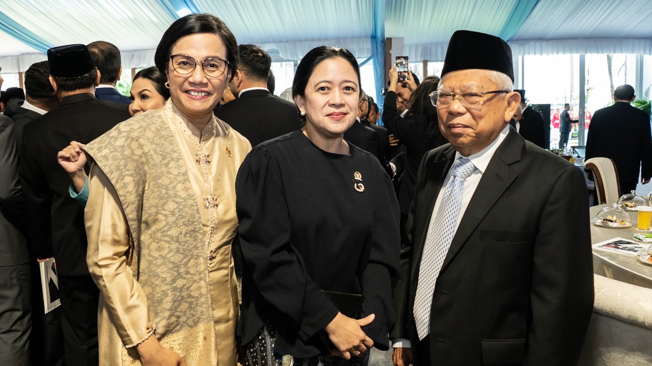 Ketua DPR Puan Maharani menghadiri pelunucuran Danantara