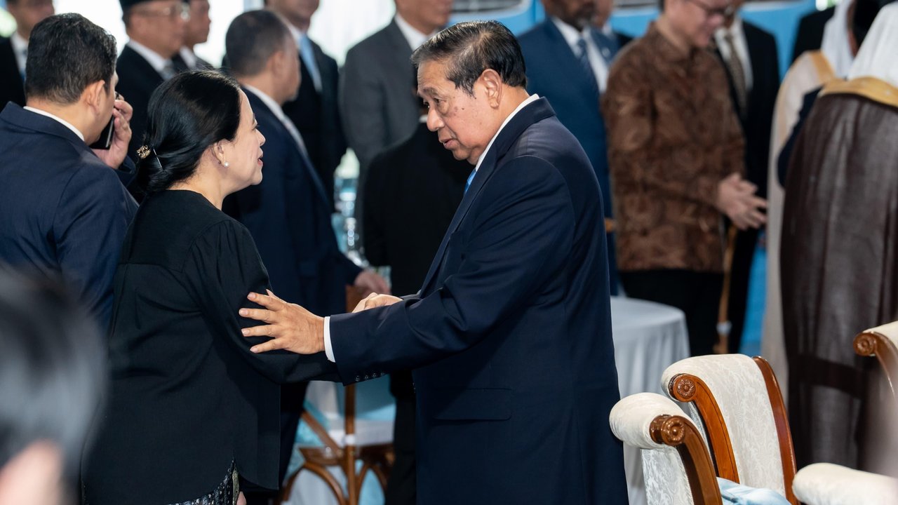 Momen Keakraban Puan, SBY dan Tokoh Nasional di Peluncuran Danantara