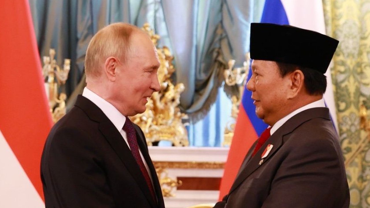 Bertemu Putin, Prabowo Sebut Rusia Teman Baik
