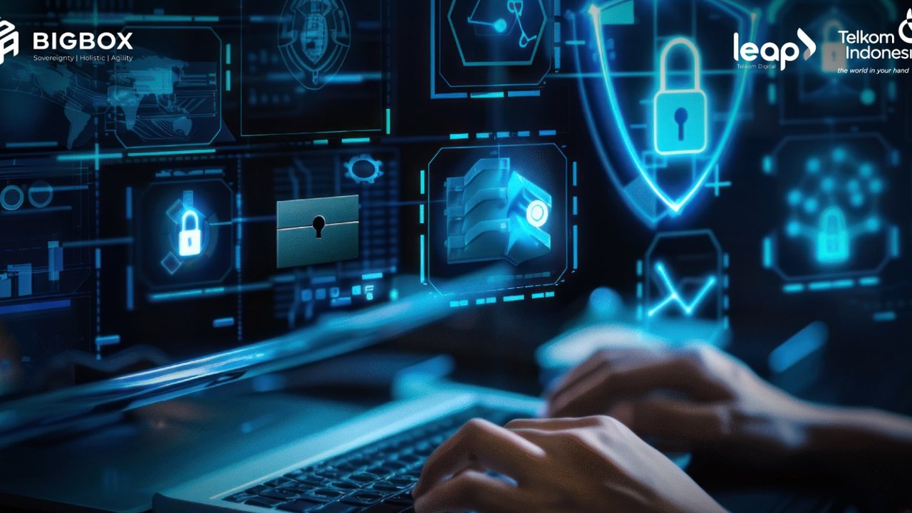 Ilustrasi keamanan siber