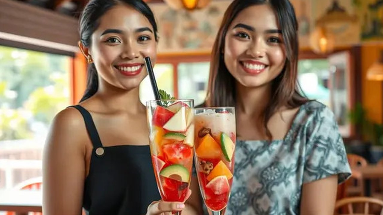 cara membuat es buah Ilustrasi dibuat AI
