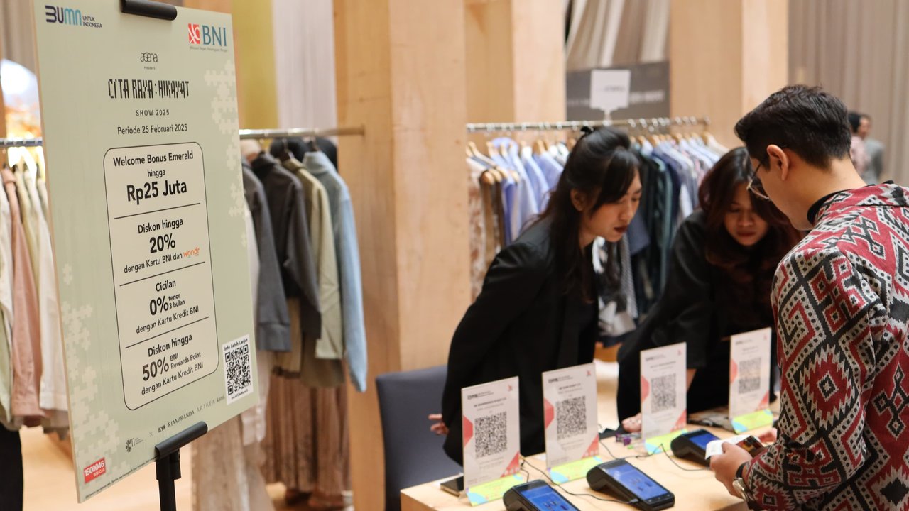 BNI Sebar Diskon di Peragaan Busana Cita Raya HIKAYAT, Ada Bonus Rp25 Juta dan Cashback Rp250.000