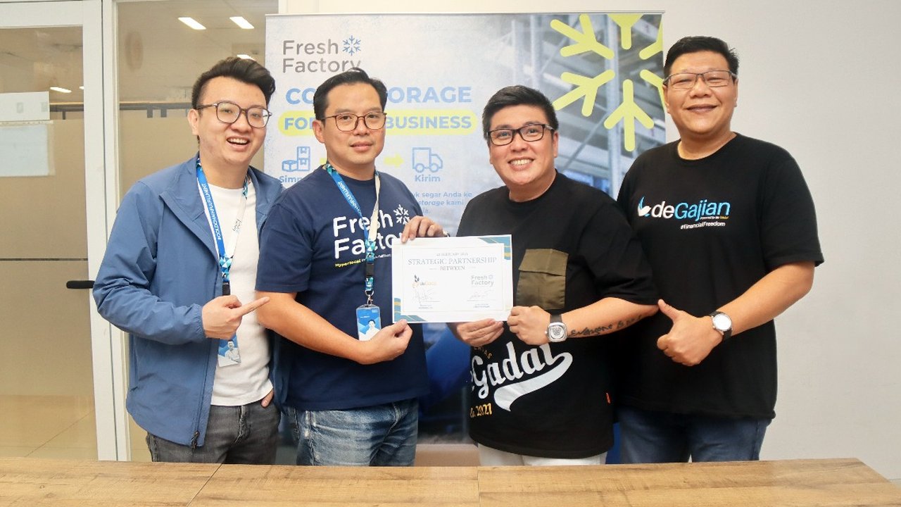 deGadai Bekerja Sama Fresh Factory Menyediakan Gadai Inventaris, Begini Prosesnya