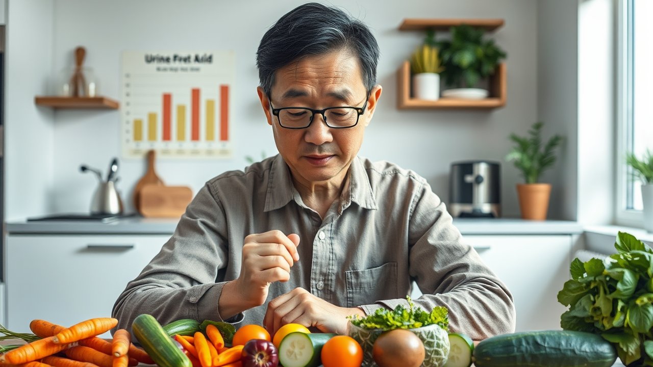 Ilustrasi Sayuran untuk Penderita Asam Urat