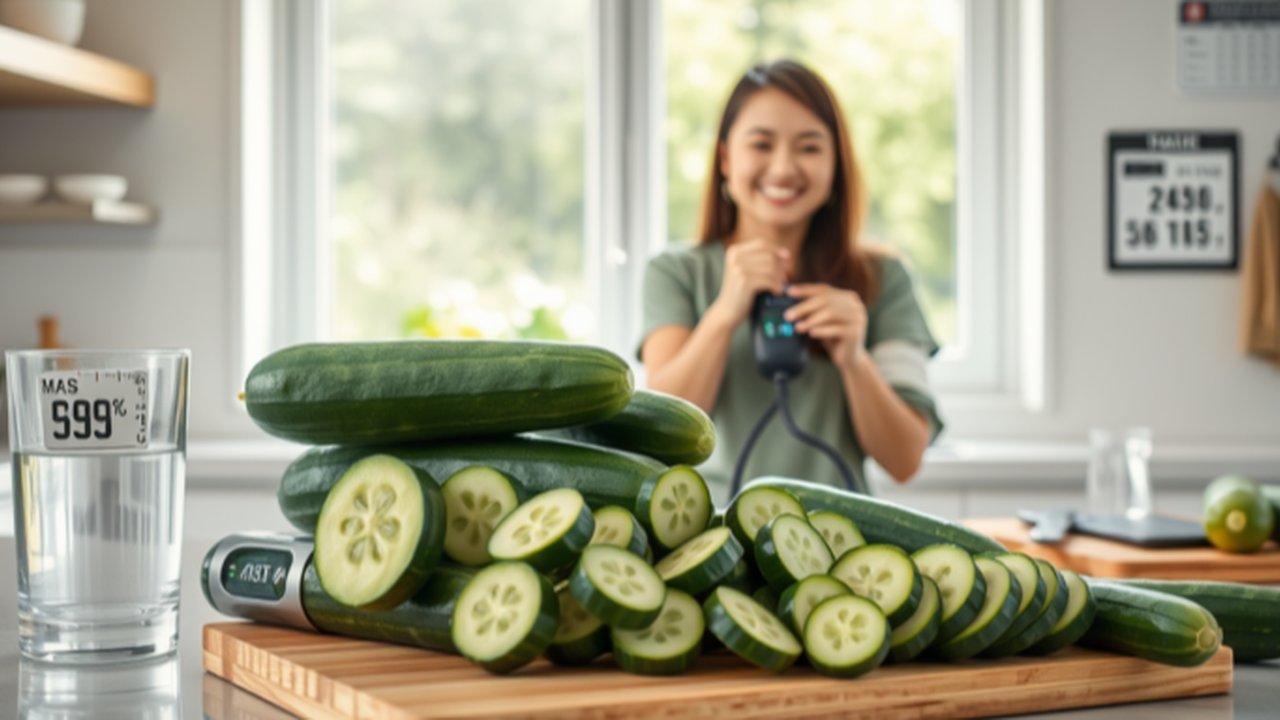 manfaat timun untuk darah tinggi