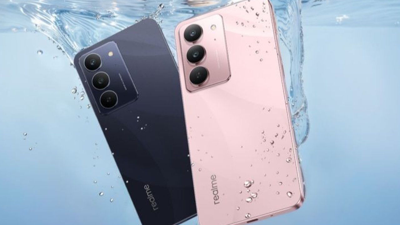 Realme C75x, ponsel pintar tahan air dengan sertifikasi IP66, IP68, dan IP69, serta fitur SonicWave Water Ejection, kini hadir di Indonesia dengan harga Rp2,1 jutaan.