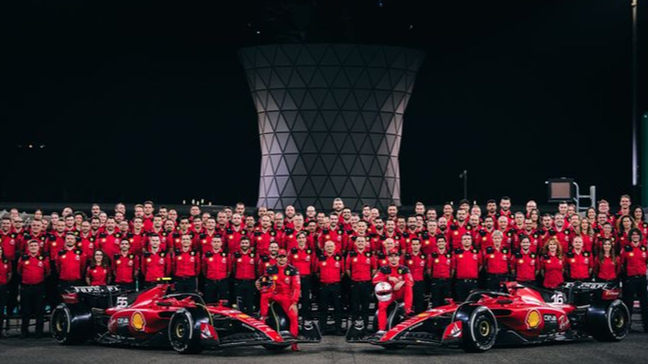 Potret Scuderia Ferrari Formula 1 Team