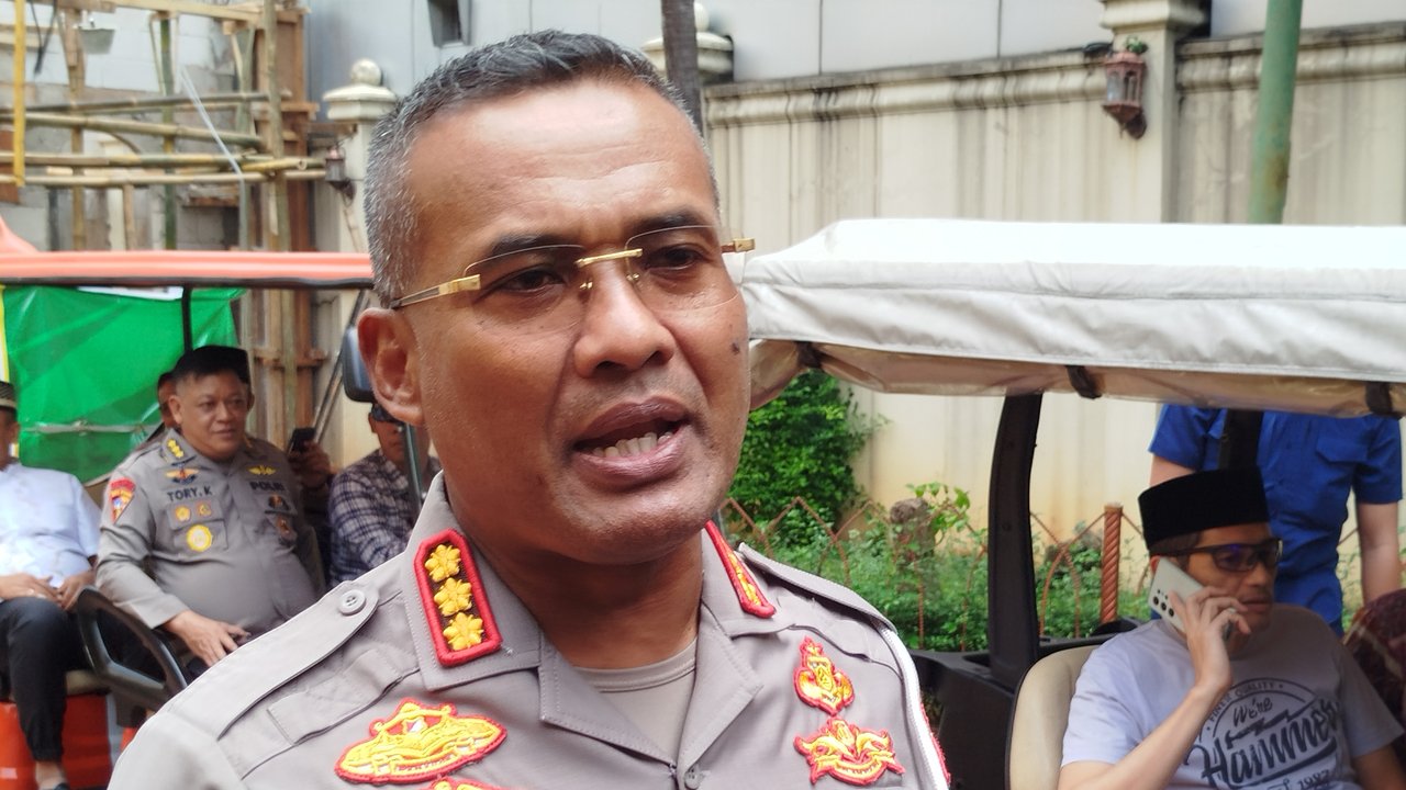 Direktur Lalu Lintas Polda Metro Jaya, Kombes Pol Latif Usman di Polda Metro Jaya. (Foto: Liputan6.com/Ady Anugrahadi).
