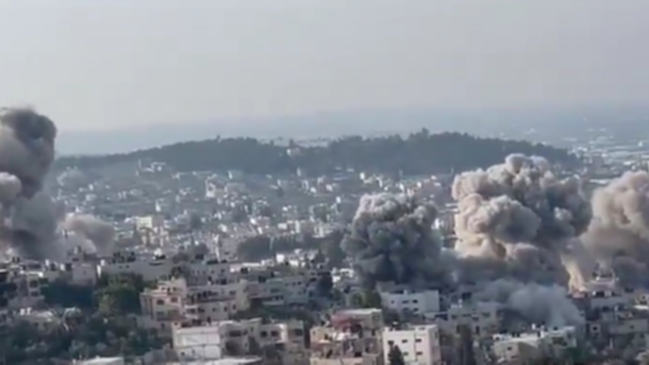 Israel Makin Menggila di Jenin Tepi Barat, ini Video Gedung-Gedung Dibombardir Seperti di Gaza