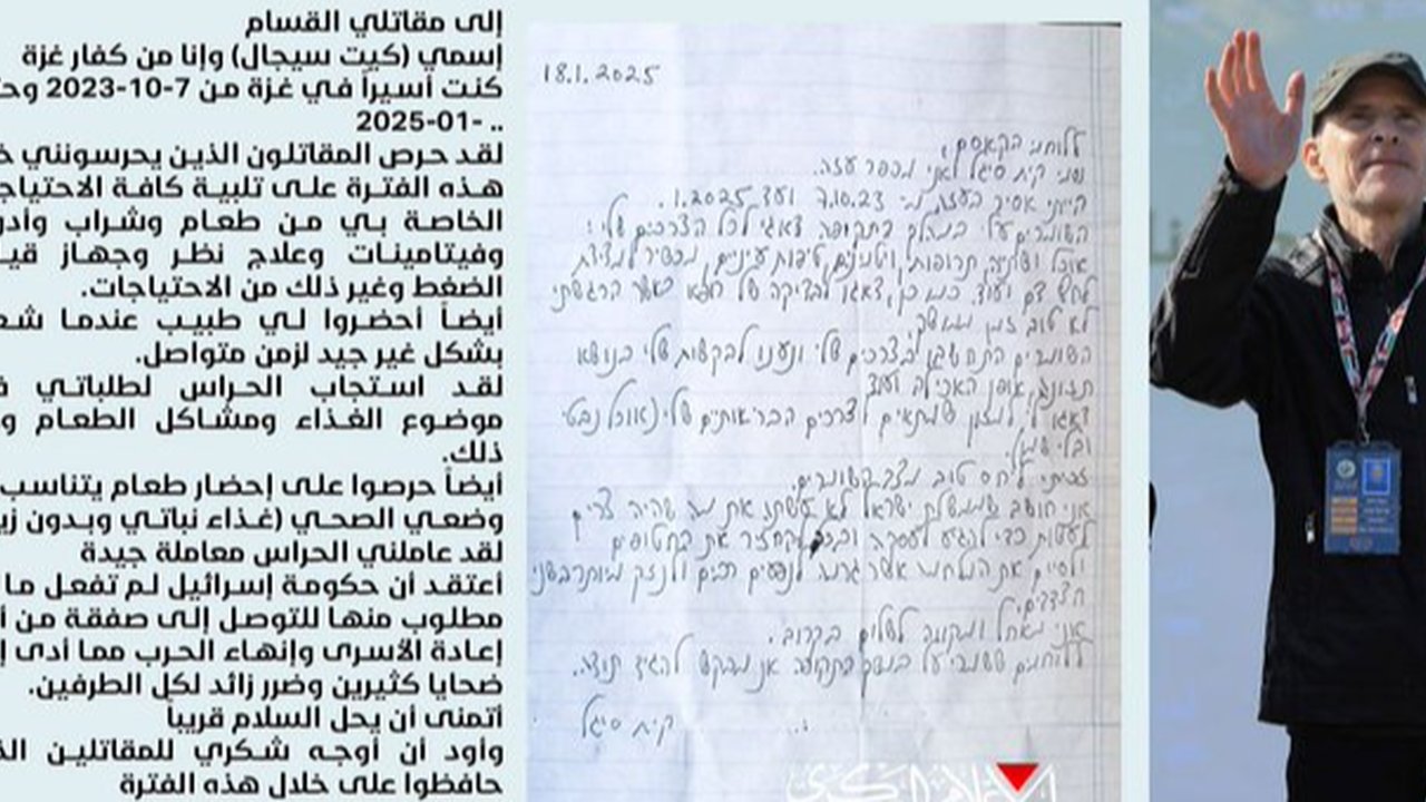 Surat Eks Tawanan Israel Ini Ungkap Kebaikan Hamas, Disiapkan Makanan Sampai Vitamin