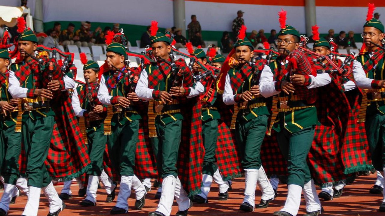 India celebrated its 76th Republic Day with a colorful parade, fighter jet formations and motorbike stunts. The president of Indonesia was the guest of honor.