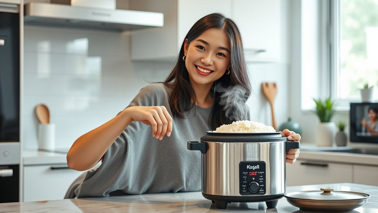 Cara Memasak Nasi di Rice Cooker